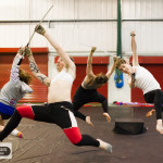 sabre feature, barrel roll , winterguard