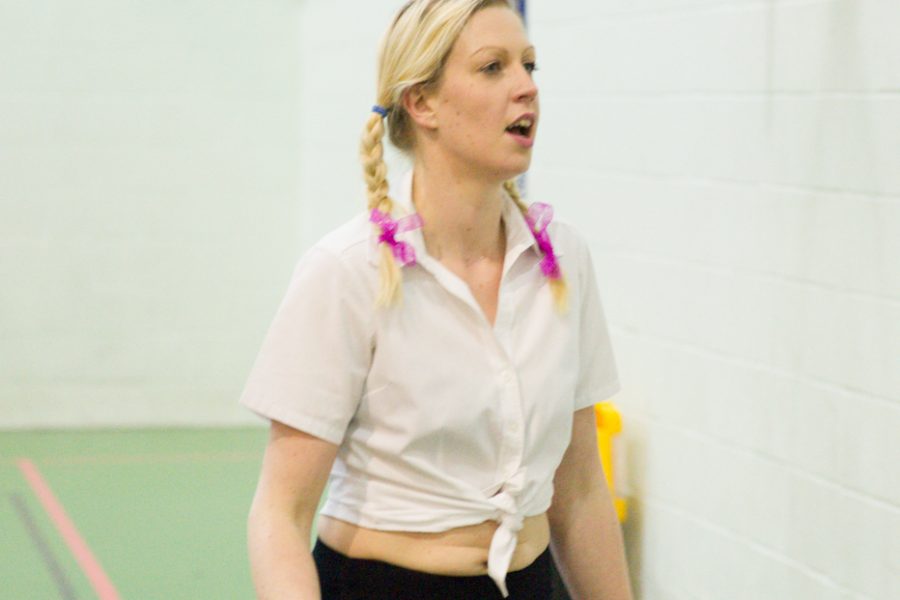 Good Friday rehearsal photos of Kidsgrove Scouts Winterguard