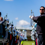 system blue , trumpet players, kidsgrove scouts