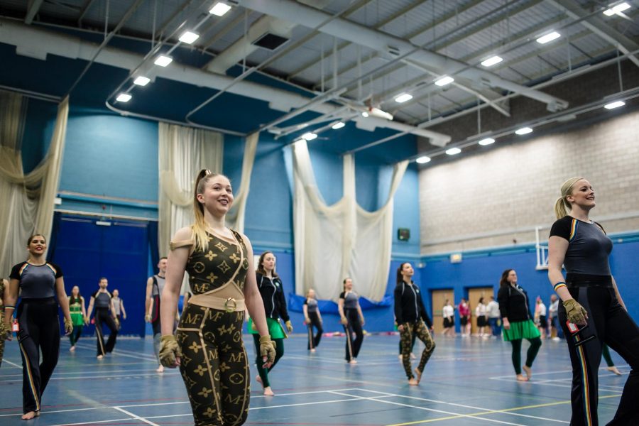 WGUK | Mayflower World Class Winterguard Warm Up