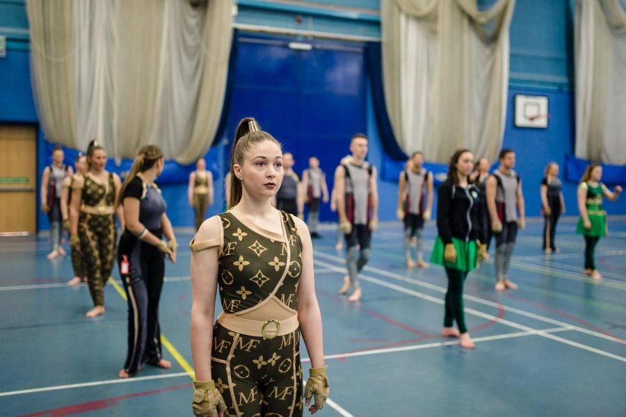 WGUK | Mayflower World Class Winterguard Warm Up