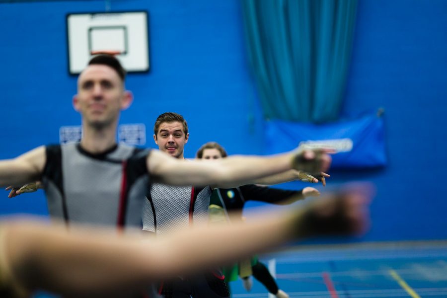 WGUK | Mayflower World Class Winterguard Warm Up