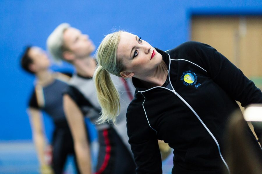 WGUK | Mayflower World Class Winterguard Warm Up