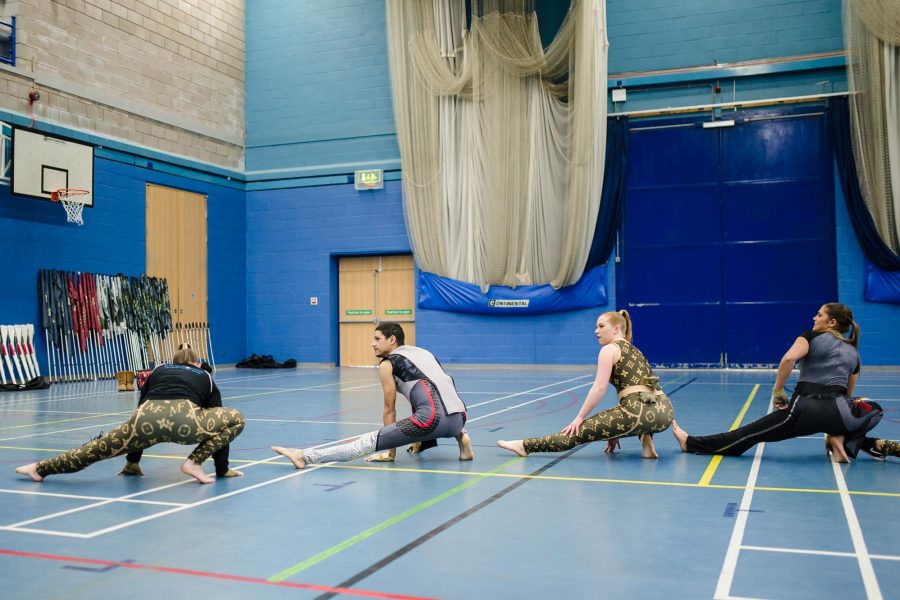 WGUK | Mayflower World Class Winterguard Warm Up