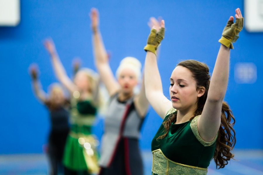 WGUK | Mayflower World Class Winterguard Warm Up