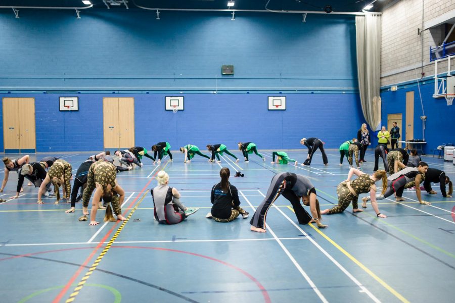 WGUK | Mayflower World Class Winterguard Warm Up