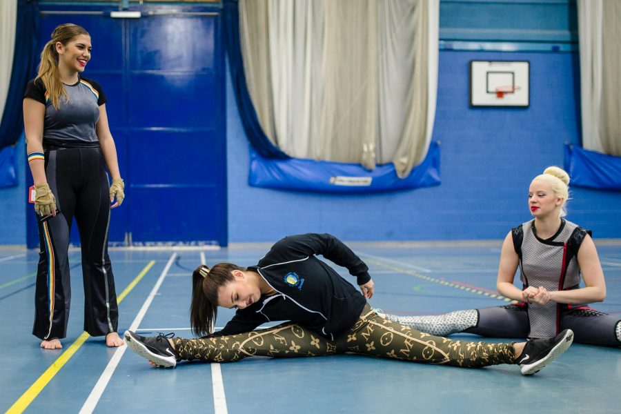 WGUK | Mayflower World Class Winterguard Warm Up