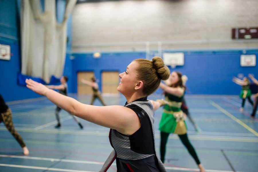 WGUK | Mayflower World Class Winterguard Warm Up