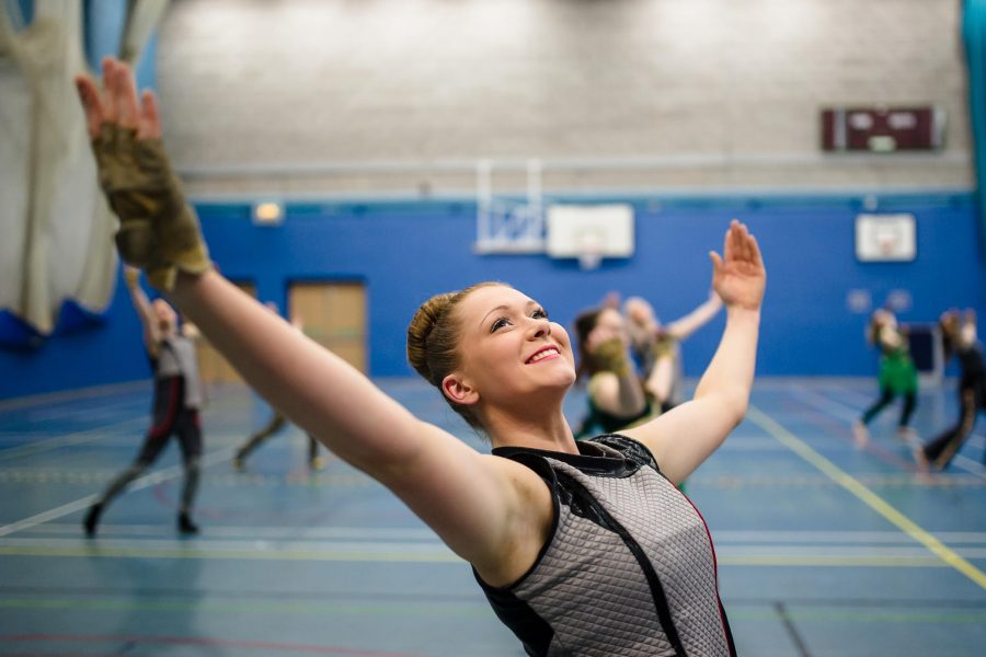 WGUK | Mayflower World Class Winterguard Warm Up