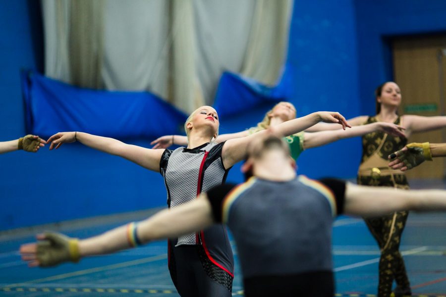 WGUK | Mayflower World Class Winterguard Warm Up