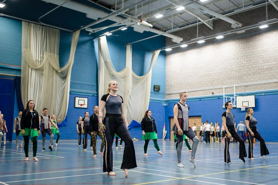 WGUK | Mayflower World Class Winterguard Warm Up