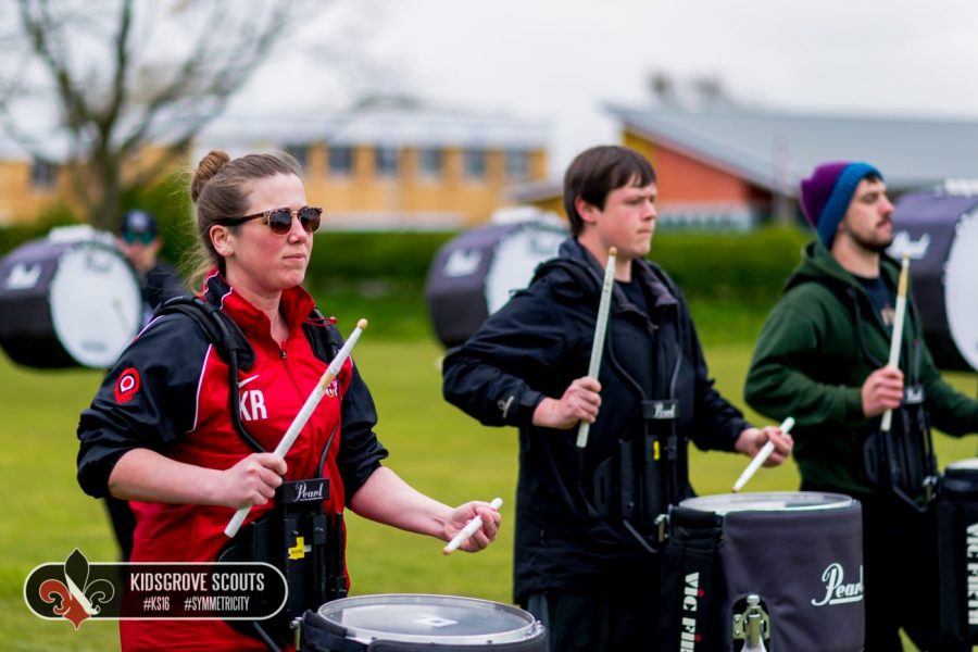 DCUK | First drill rehearsal weekend at Kidsgrove Scouts