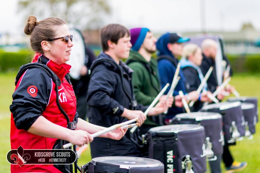DCUK | First drill rehearsal weekend at Kidsgrove Scouts
